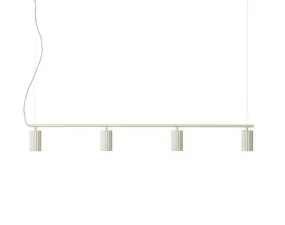 Závěsná lampa Donna Line 120, linen