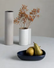 Hluboký talíř Curve, navy blue