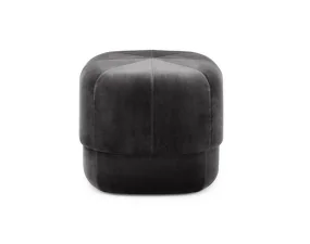 Pouf Circus small, grey