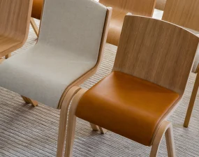 Židle Ready polstrovaná, natural oak/Dakar 0250