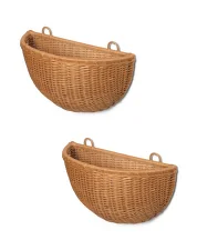 Nástěnná kapsa Braided Wall Pocket set, natural