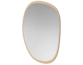 Zrcadlo Elope 119 cm, white pigmented oiled oak