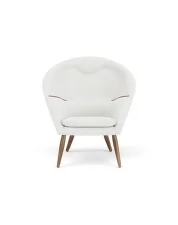 Křeslo Oda, walnut/Hallingdal 65 0110