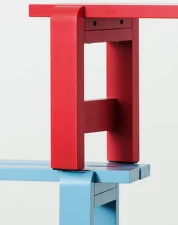 Lavice Weekday 111 cm, red