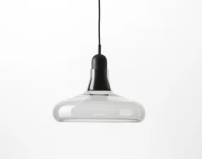 Závěsné svítidlo Shadows XL PC911, pearl grey / black stained oak
