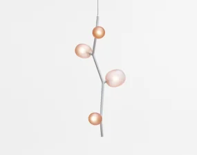 Závěsné svítidlo Ivy Vertical 4 PC1060, light pink / white