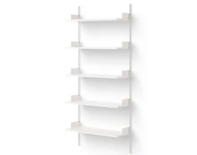 Policová sestava Wall Shelf 1900, white/white