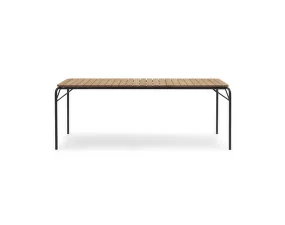 Stůl Vig Robinia 90 x 200 cm, black