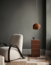 Křeslo Buur Nordic Bouclé, off white
