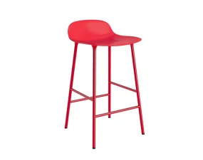 Barová židle Form 65 cm, bright red/bright red