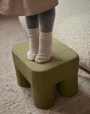 Stolička Podo, khaki