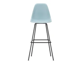 Barová židle Eames Plastic High, ice grey