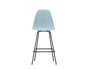 Barová židle Eames Plastic Low, ice grey