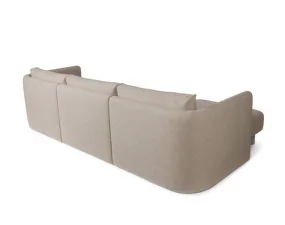 Modulární pohovka Dase Armrest End Left Modul, Soft Bouclé natural