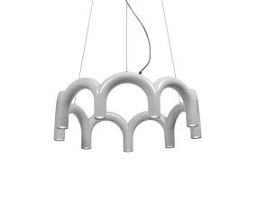 Závěsné svítidlo Arch Circle 76, white