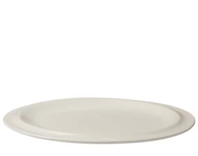 Talíř Edge Plate Ø27 cm 2ks, ecru stoneware