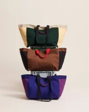 Plátěná taška Weekend Bag Medium, dark green multi