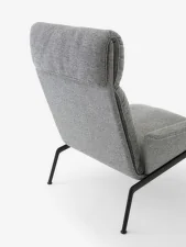 Křeslo Muno LN17 High Back w. Arms, Hallingdal 126/black