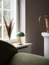 Přenosná lampa Panthella 160 V3, opaque moss green
