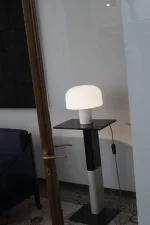 Stolní lampa Bellhop Glass T, white