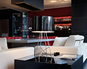 Stolní lampa Ray T, black