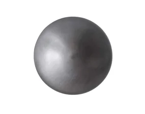 Věšák HiHat Knob Maxi 2 ks, brushed steel