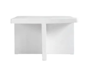 Konfereční stolek Brutus, bone white