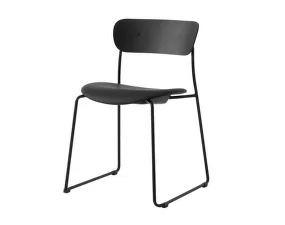 Židle Pavilion AV52, black oak/Noble black