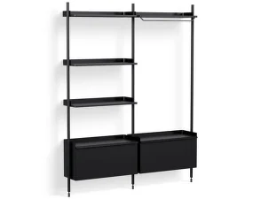 Policový systém Pier kombinace 1082, black