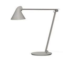 Stolní lampa NJP, light aluminium grey