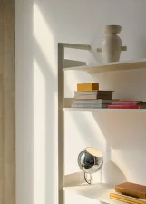 Stolní lampa Topan VP13, chrome-plated