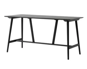 Barový stůl In Between SK26, black lacquered oak