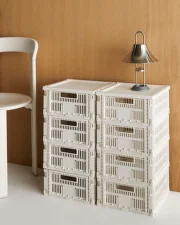 Úložný box Colour Crate Square M, off-white