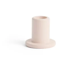 Svícen Tube Concrete Small, light pink