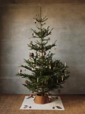 Vánoční baňky Glass Baubles S set 3 ks, roseate opaque