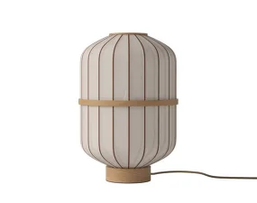 Stolní lampa Lucén, oiled oak