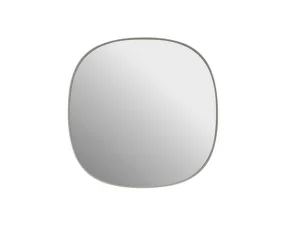 Zrcadlo Framed Mirror 40 cm, grey/clear