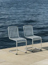 Židle Palissade Cantilever, galvanised