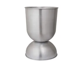 Květináč Hourglass Large, aluminium