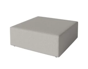Pouf Sora 95x95 cm, light grey