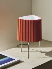 Stolní lampa Canelé 370, tomato red