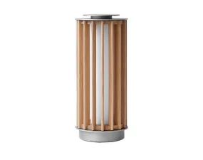 Přenosná lampa Numbra TY3, aluminium / oak