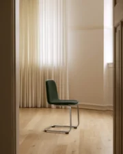 Židle Brink Cantilever, dark olive