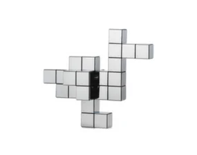Kachna Panton Cubes, chrome