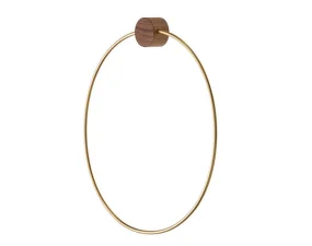 Držák na ručníky, brass