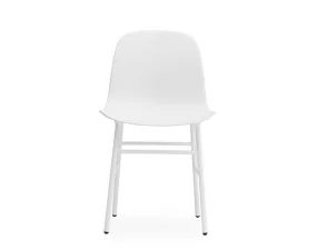 Židle Form, white/steel