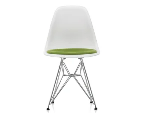 Židle Eames DSR, polstrovaný sedák
