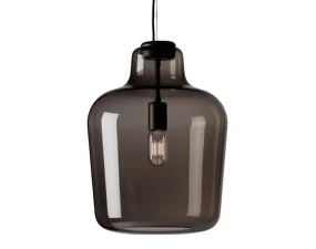 Závěsná lampa Say My Name, glossy grey