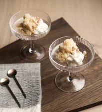 Skleničky Ripple Champagne Saucer, set 2ks