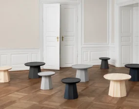 Stolek Pine Large, Dark Grey